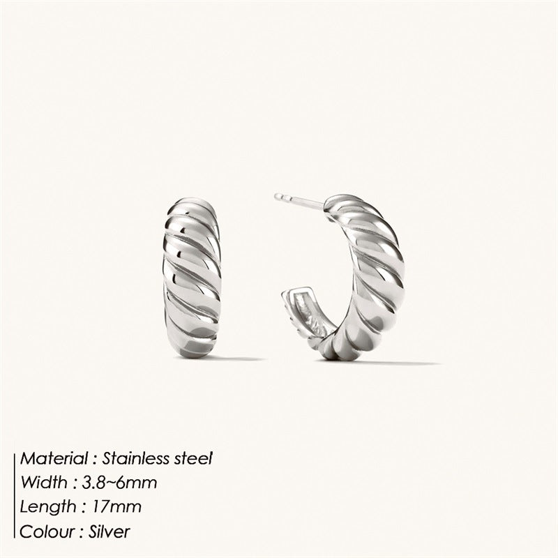 Serena Croissant Earrings