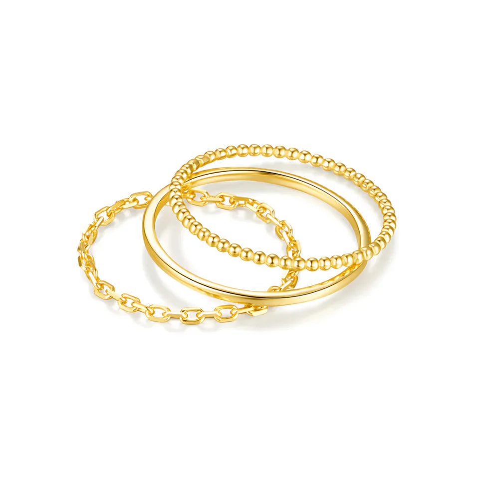 Zephyr Trio Ring Set