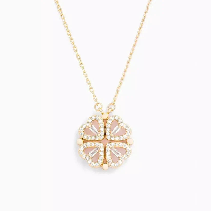 Clover Hearts Necklace