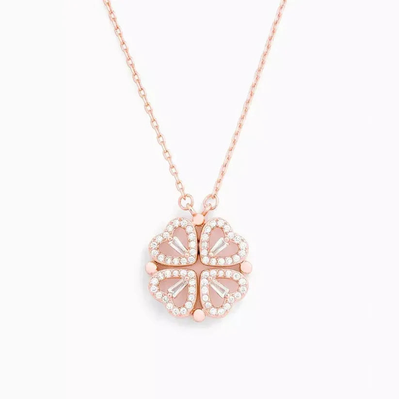 Clover Hearts Necklace