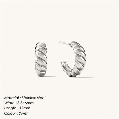 Serena Croissant Earrings