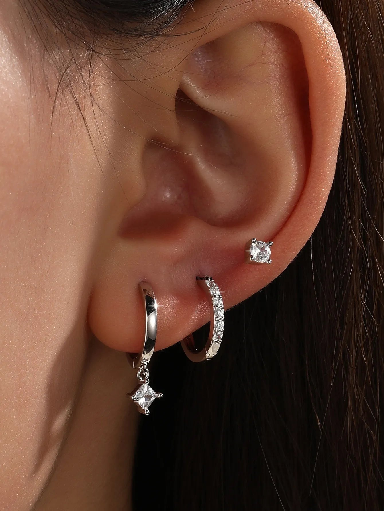 Trinity Earring Set