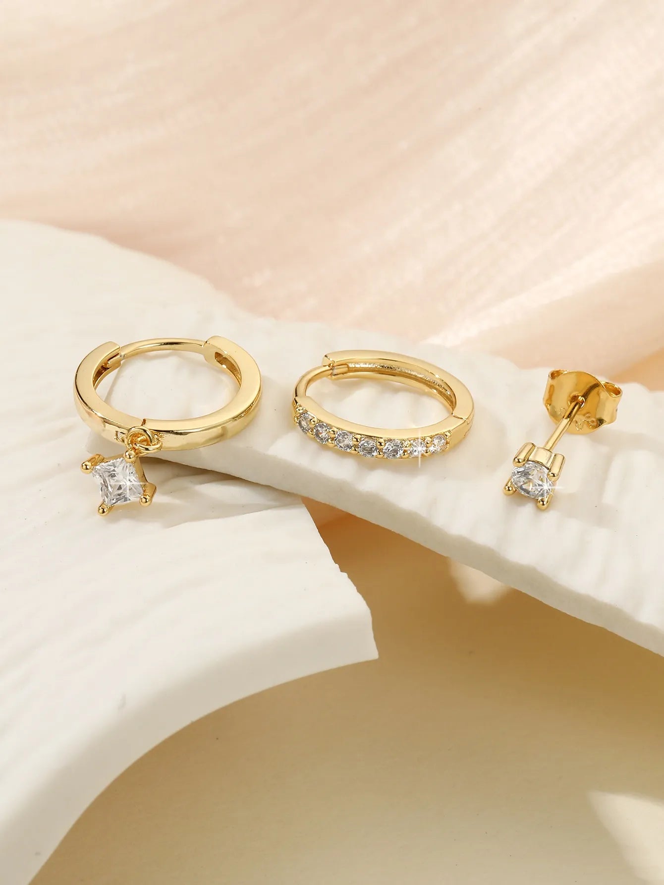 Trinity Earring Set