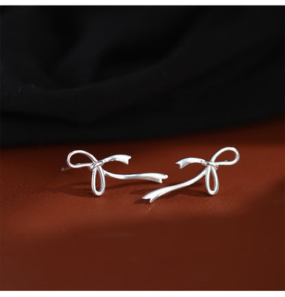 Bella Bow Stud Earrings