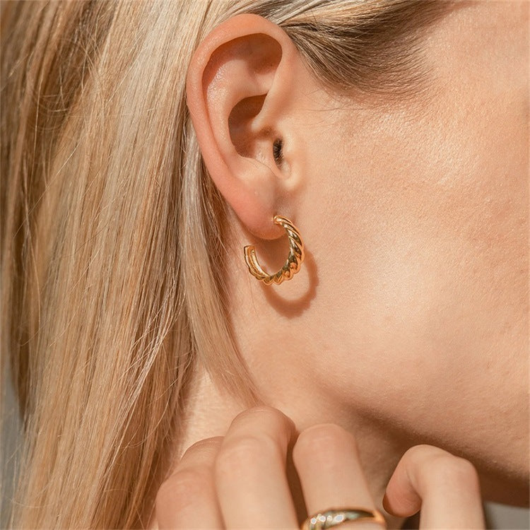Serena Croissant Earrings