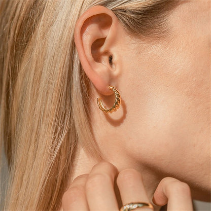 Serena Croissant Earrings