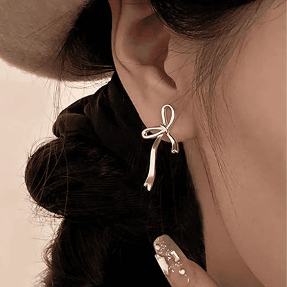 Bella Bow Stud Earrings