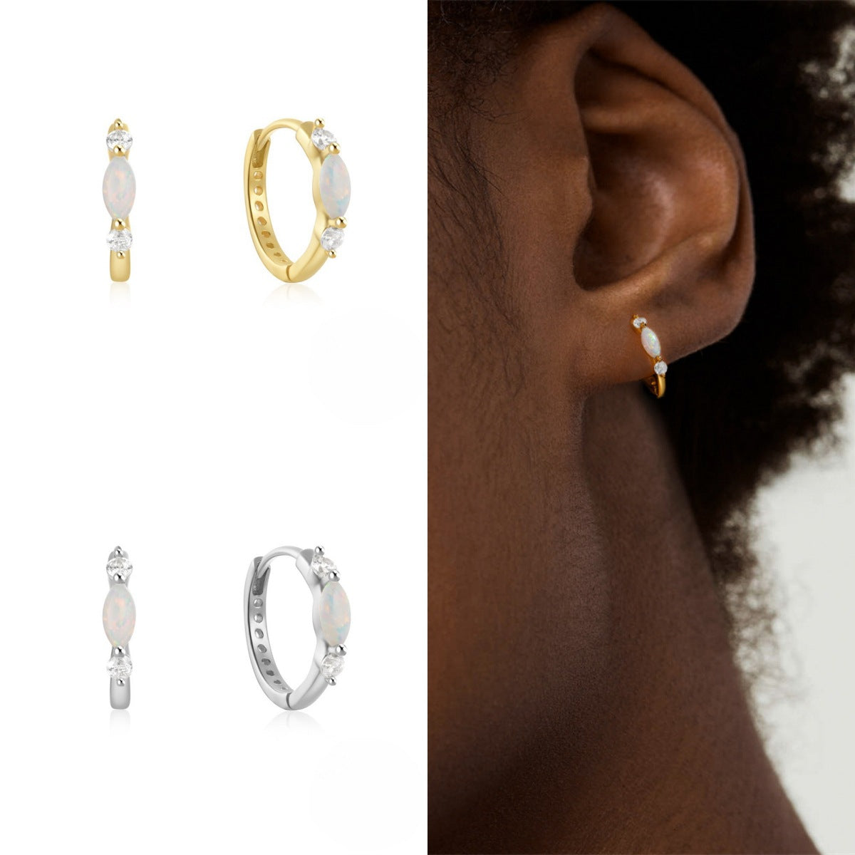 Verra Opal Earrings
