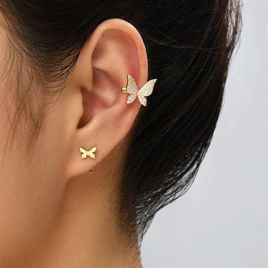 Butterfly Earring Set