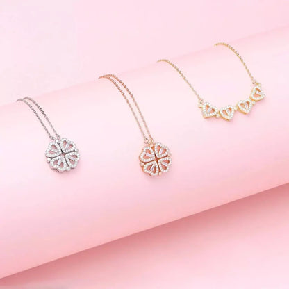 Clover Hearts Necklace
